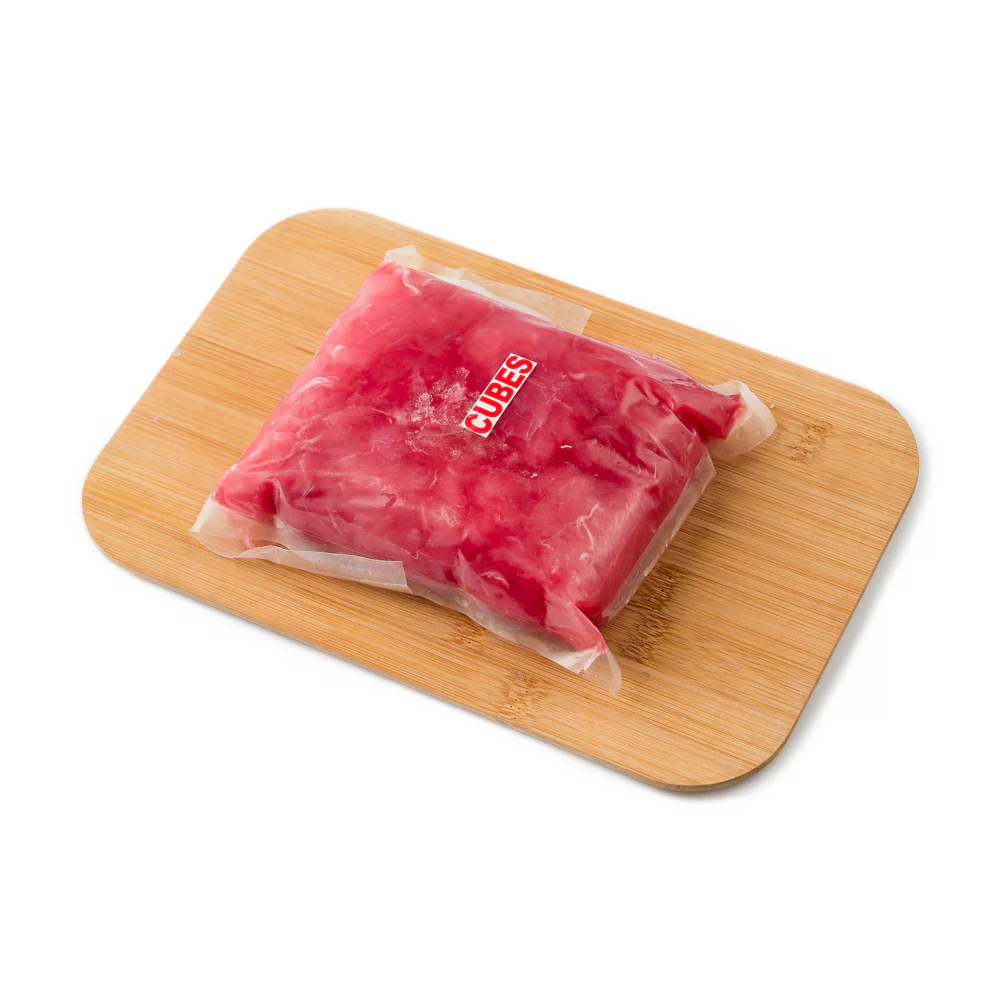 Tuna Cubes Packed