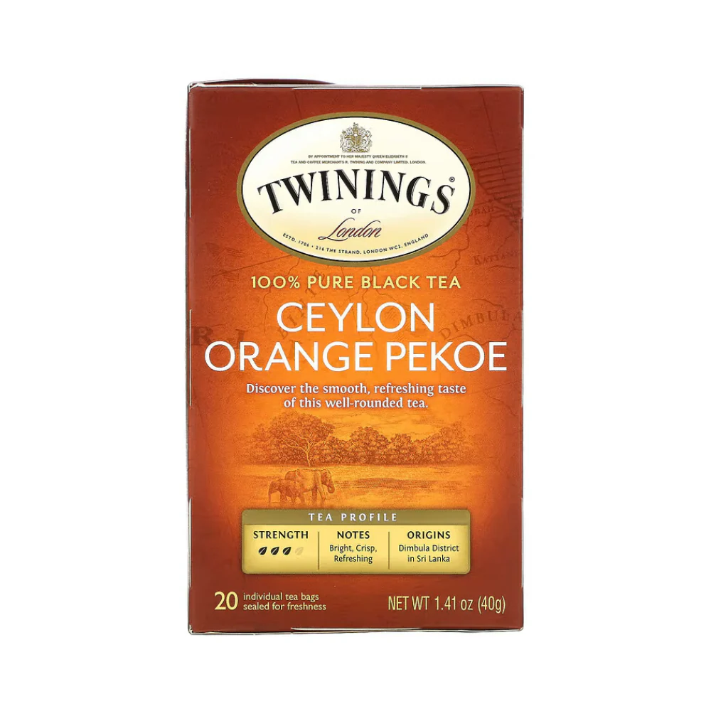 Twinings Ceylon Orange Pekoe 40g x 20's - Image 2