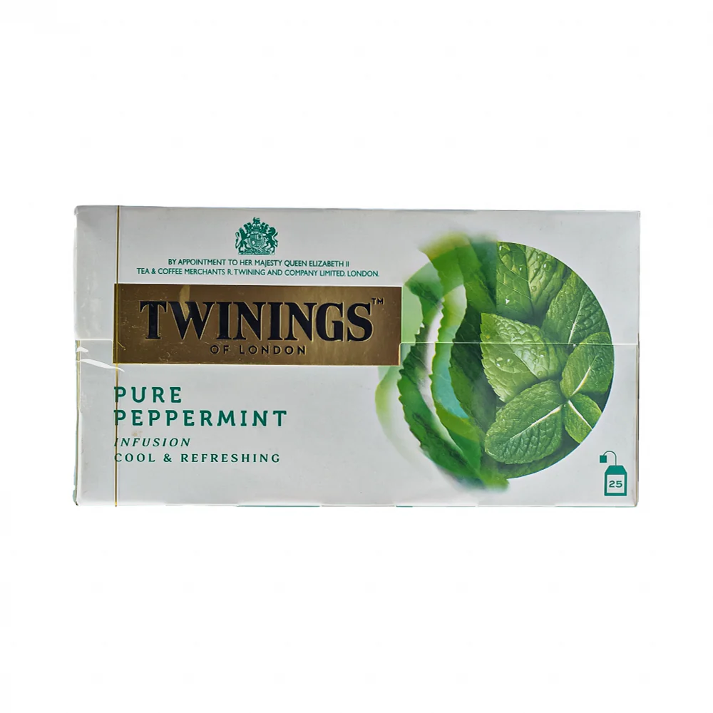 Twinings Infusion Tea Pure Peppermint 2g x 25 Tea Bags - Image 2