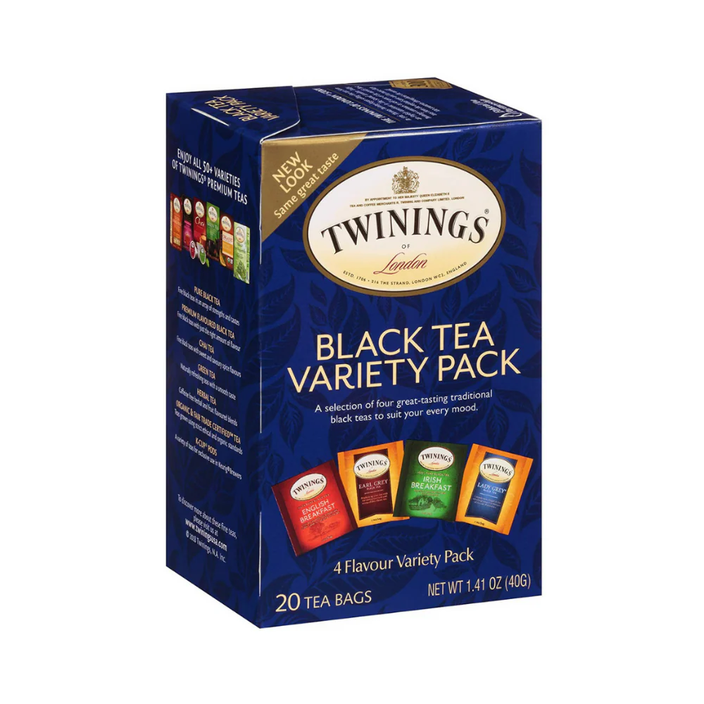 Twinings Of London Black Tea Variety Pack 40g x 20's - Image 2