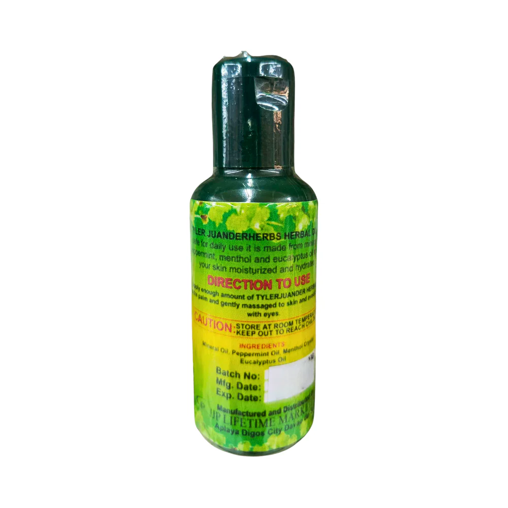 Tyler Juanderherbs Liniment Oil Original 60ml - Image 2