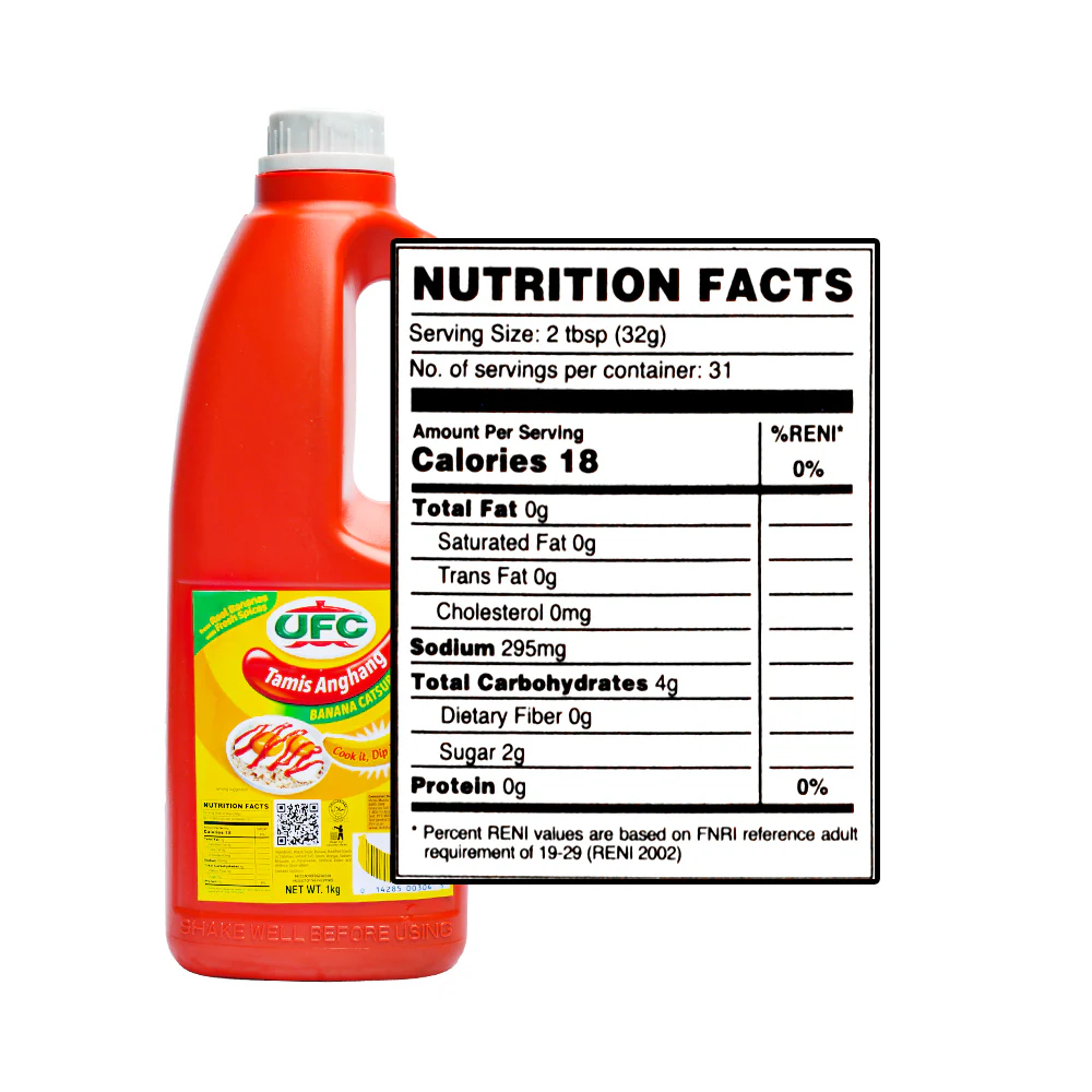 UFC Banana Catsup 1kg - Image 2