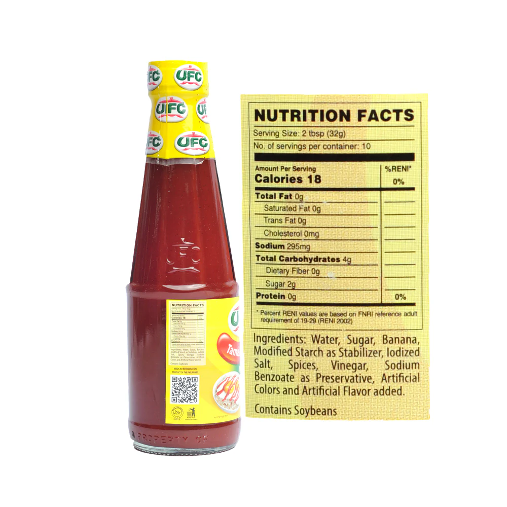 UFC Banana Catsup Bottle 320g - Image 2
