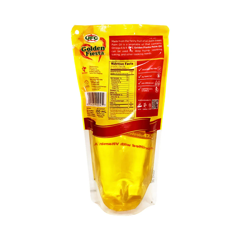 UFC Golden Fiesta Palm Oil SUP 250ml - Image 2