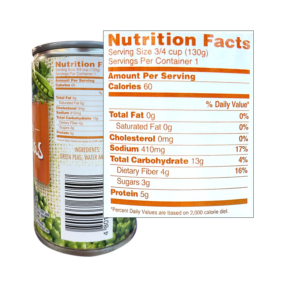 UFC Green Peas 155g - Image 2