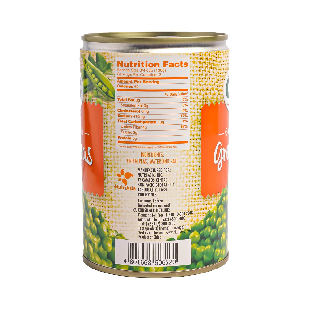 UFC Green Peas 400g - Image 2