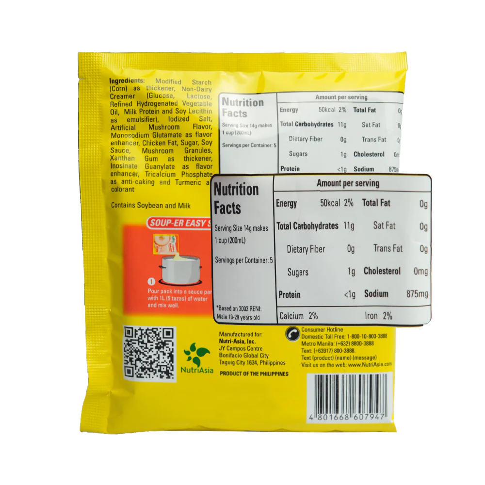 UFC Instant Soup Cream Of Mushroom 70g - Image 2