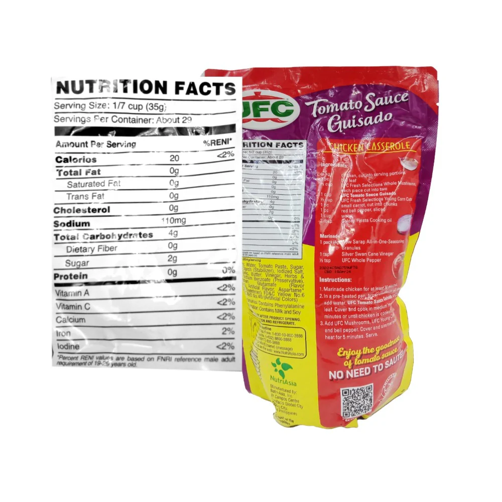 UFC Tomato Sauce Guisado SUP 1kg - Image 2