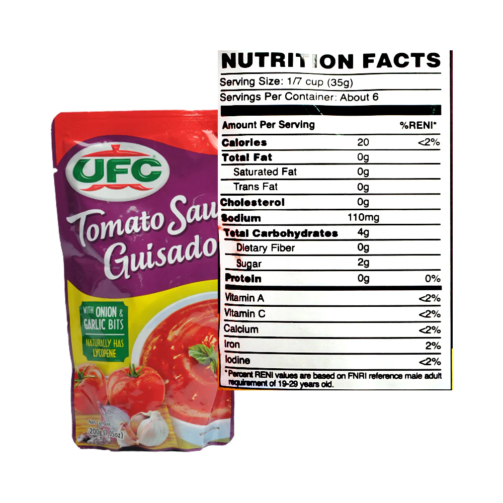 UFC Tomato Sauce Guisado SUP 200g - Image 2