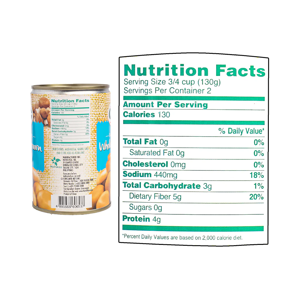 UFC Whole Mushroom 400g - Image 3