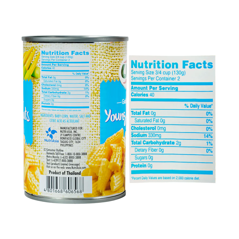 UFC Young Corn Cuts 425g - Image 2