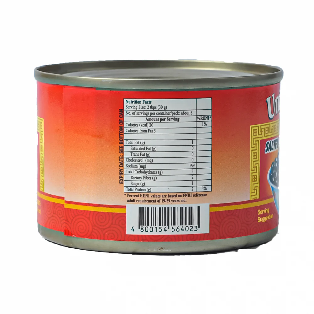 Uni-Pak Black Beans 180g - Image 2