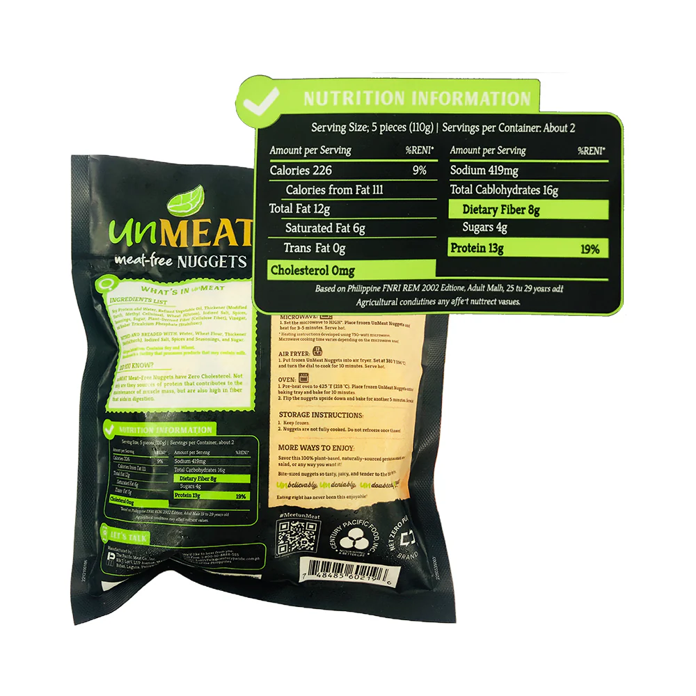Unmeat Meat Free Nuggets 200g - Image 2