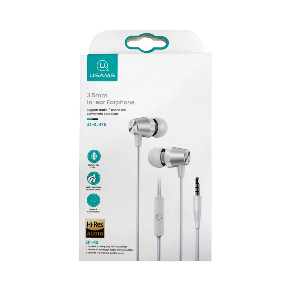 Usams In Ear Earphone  EP-42 - Image 5