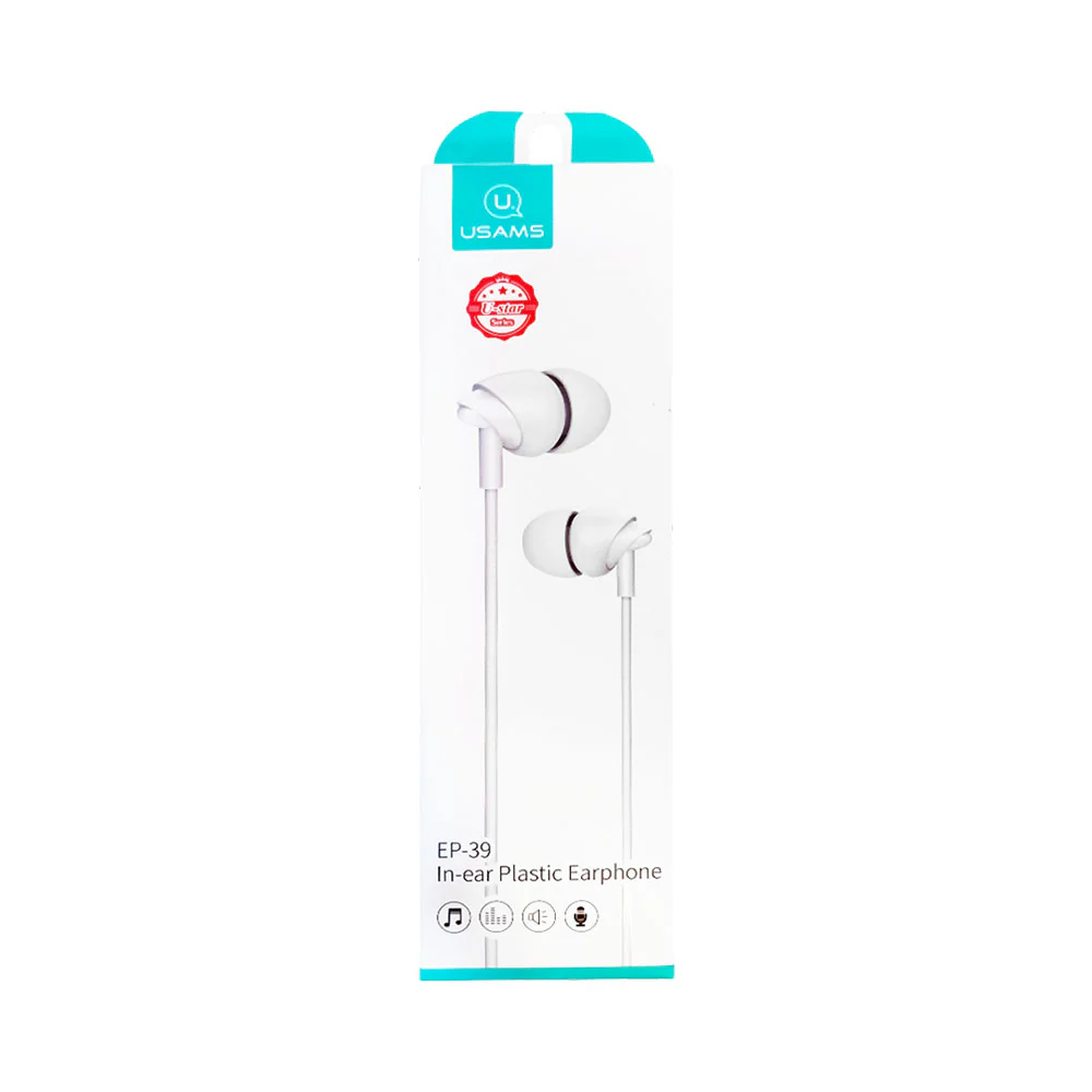 Usams In-ear Plastic Earphone - Image 2
