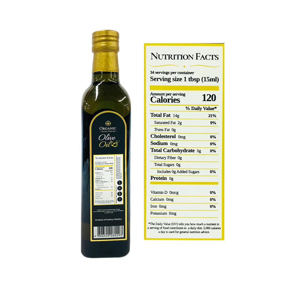 Valencia Organic Extra Virgin Olive Oil 500ml - Image 2