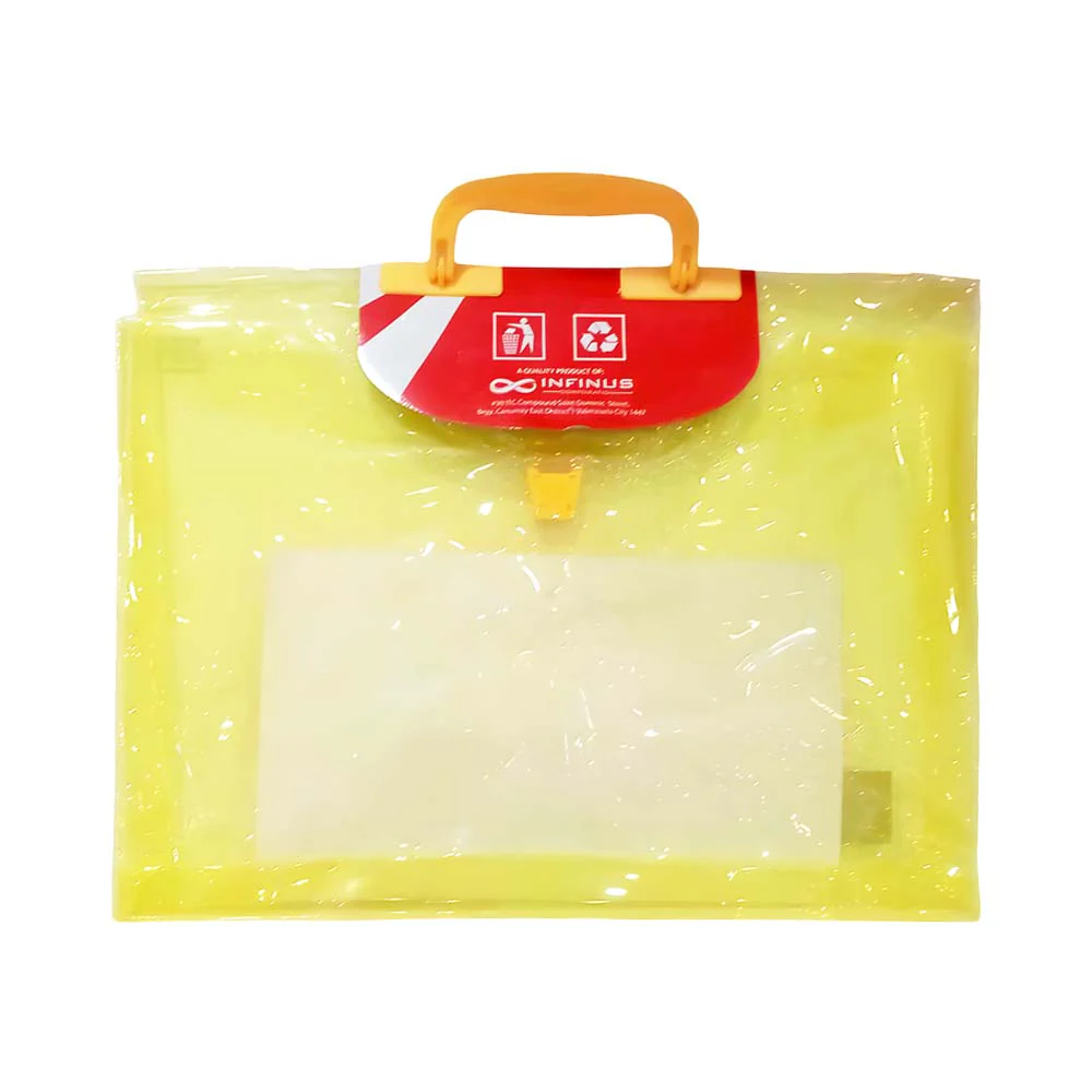 Valiant Expanding Envelope With Handle Yellow Long - Image 2
