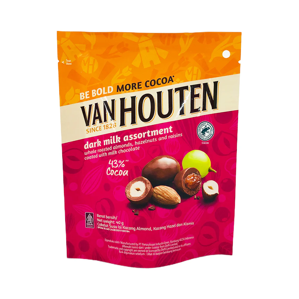 Van Houten Dark Milk 40g - Image 3