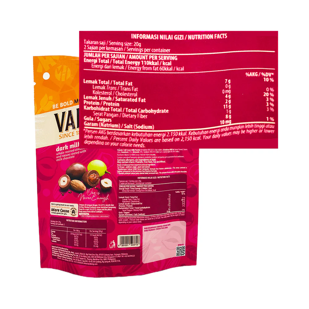Van Houten Dark Milk 40g - Image 4