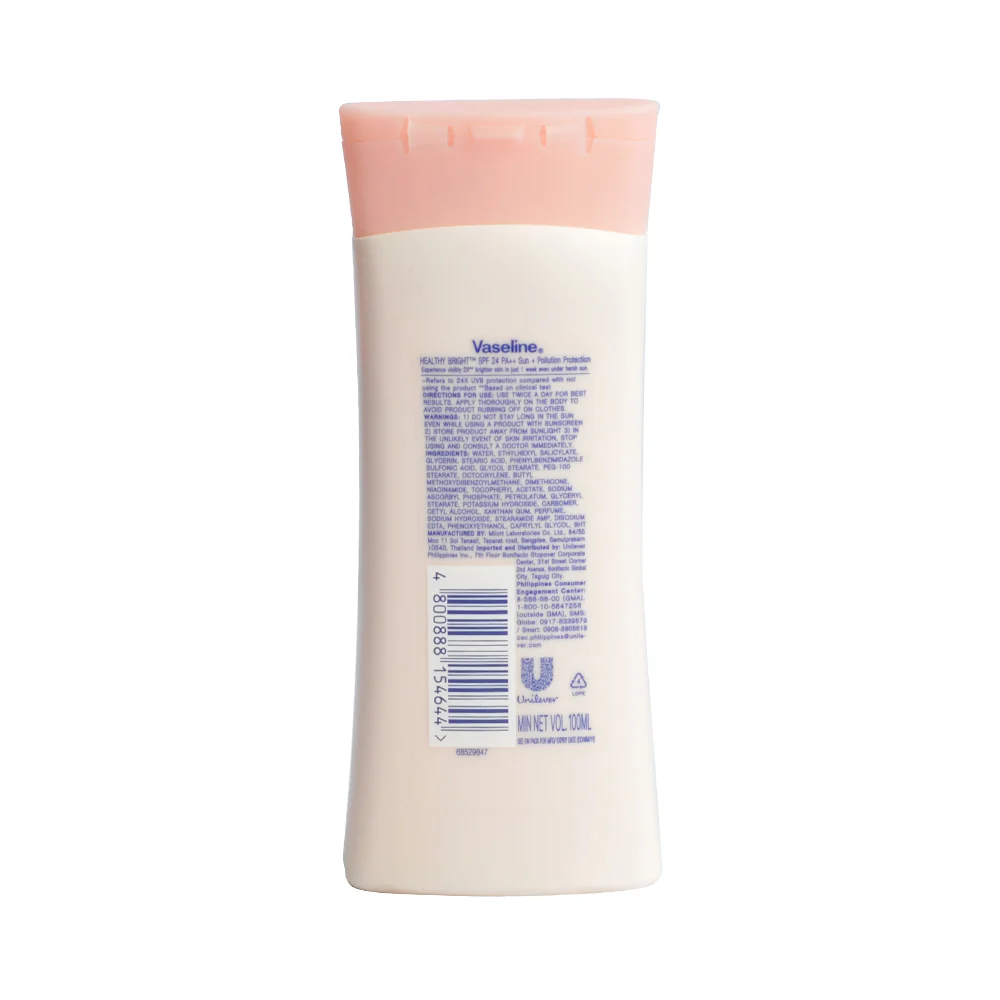 Vaseline Healthy Bright Brightening Defense Lotion SPF 24 100ml - Image 2