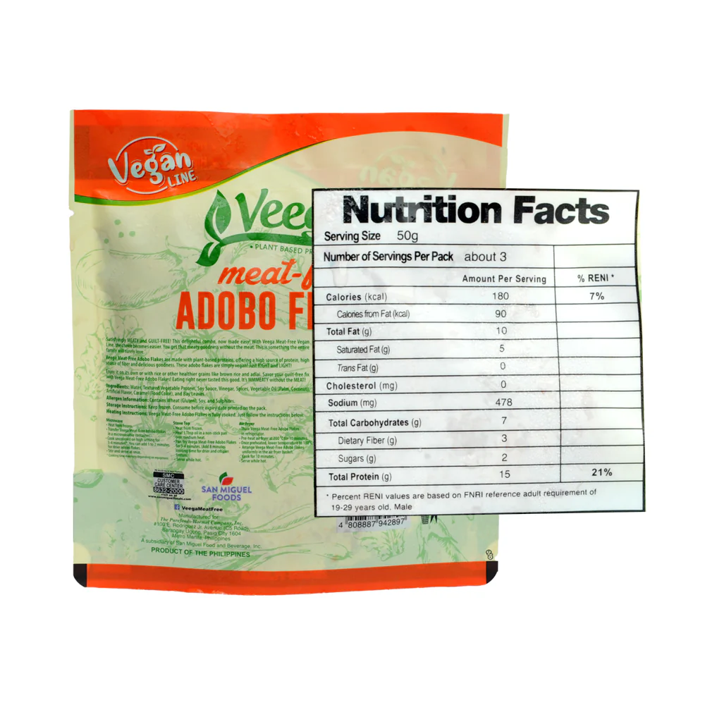Veega Meat-Free Adobo Flakes 160g - Image 2