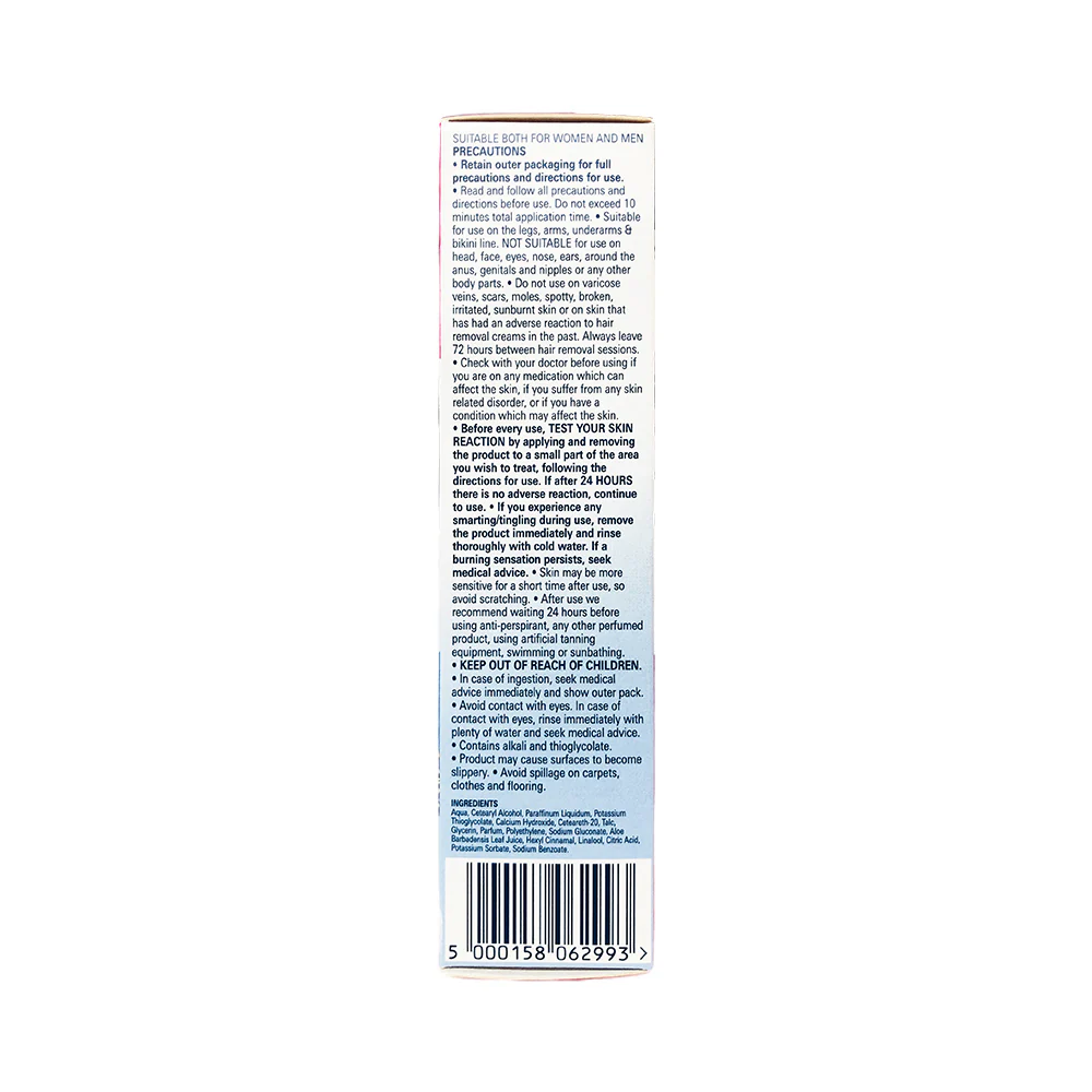Veet Silky Fresh Hair Removing Cream Sensitive Skin 100ml - Image 3