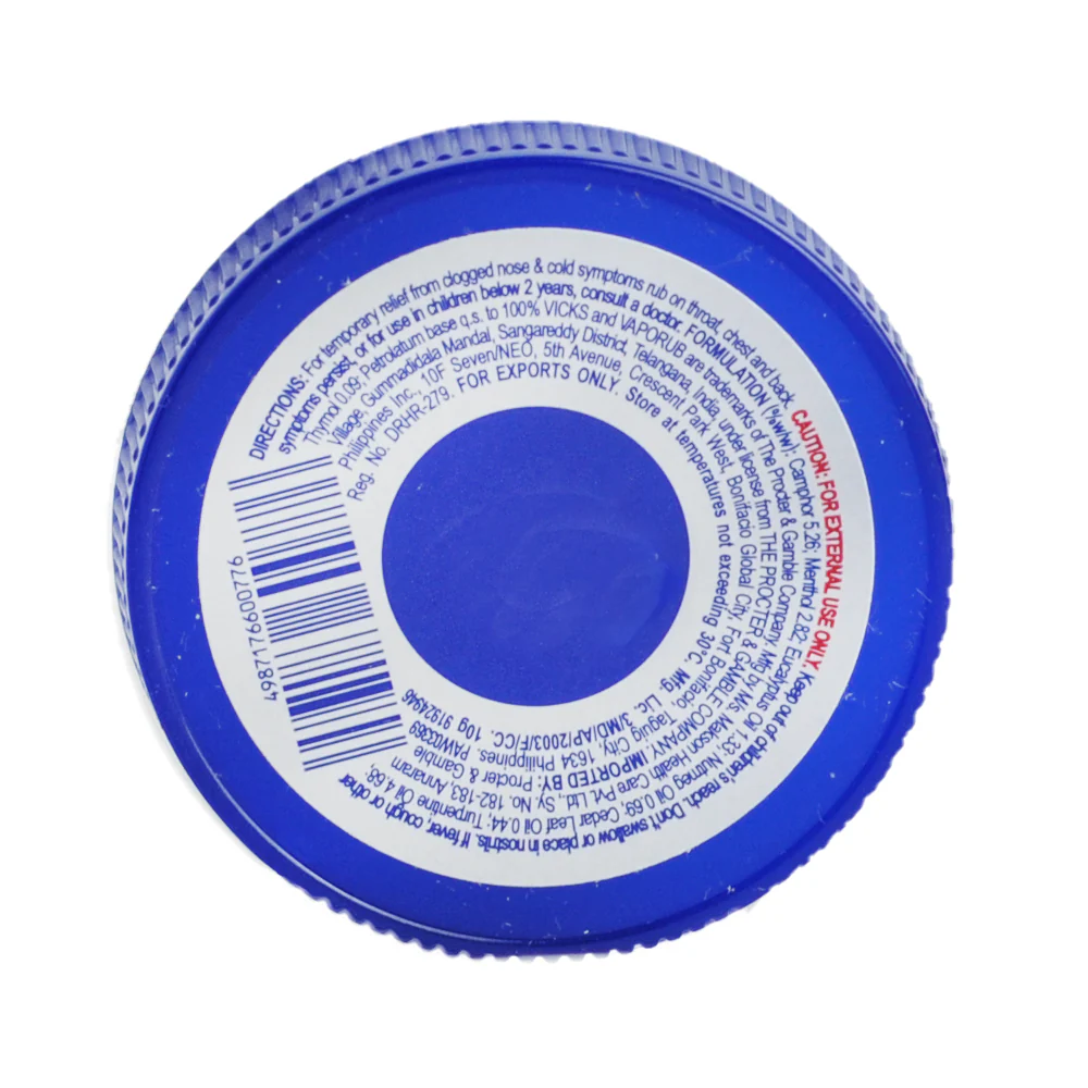 Vicks Vaporub Ointment Pocket Pack 10g - Image 2