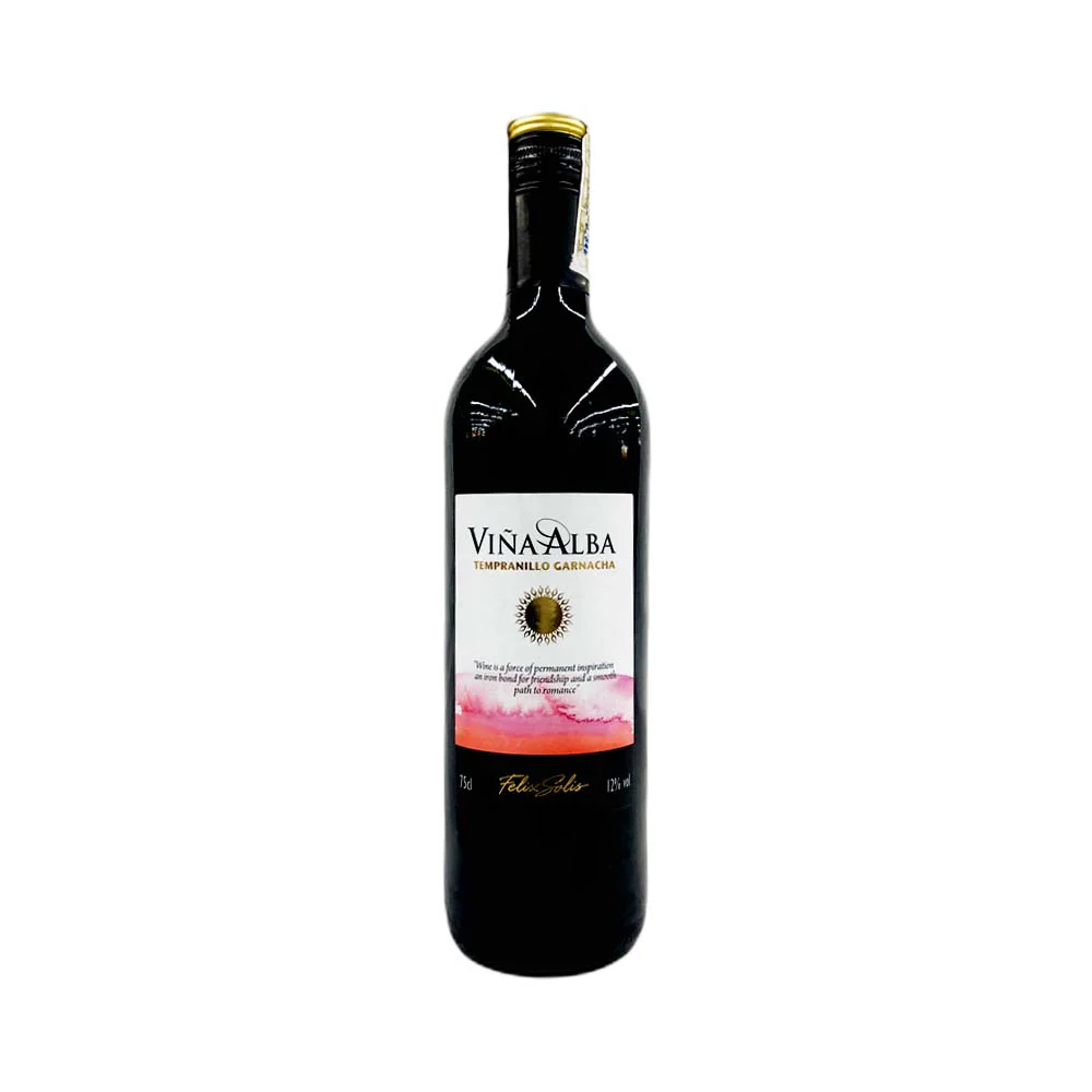 Vina Alba Medium Sweet Red Wine Tempranillo 750ml - Image 2