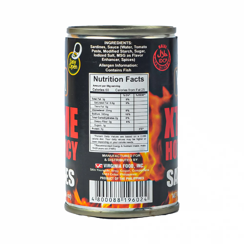 Vinta Sardines Extreme Hot And Spicy 155g - Image 2