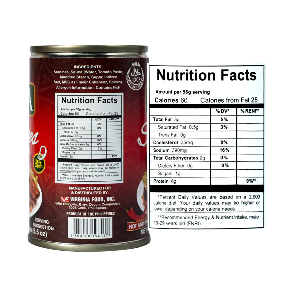 Vinta Sardines Tomato Sauce Hot And Spicy 155g - Image 2