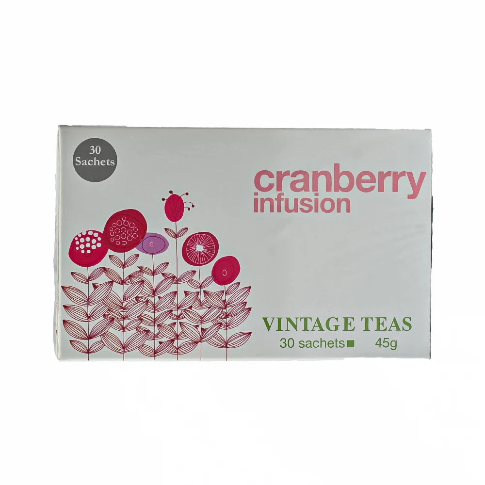 Vintage Tea Selection Cranberry Infusion 30's - Image 2