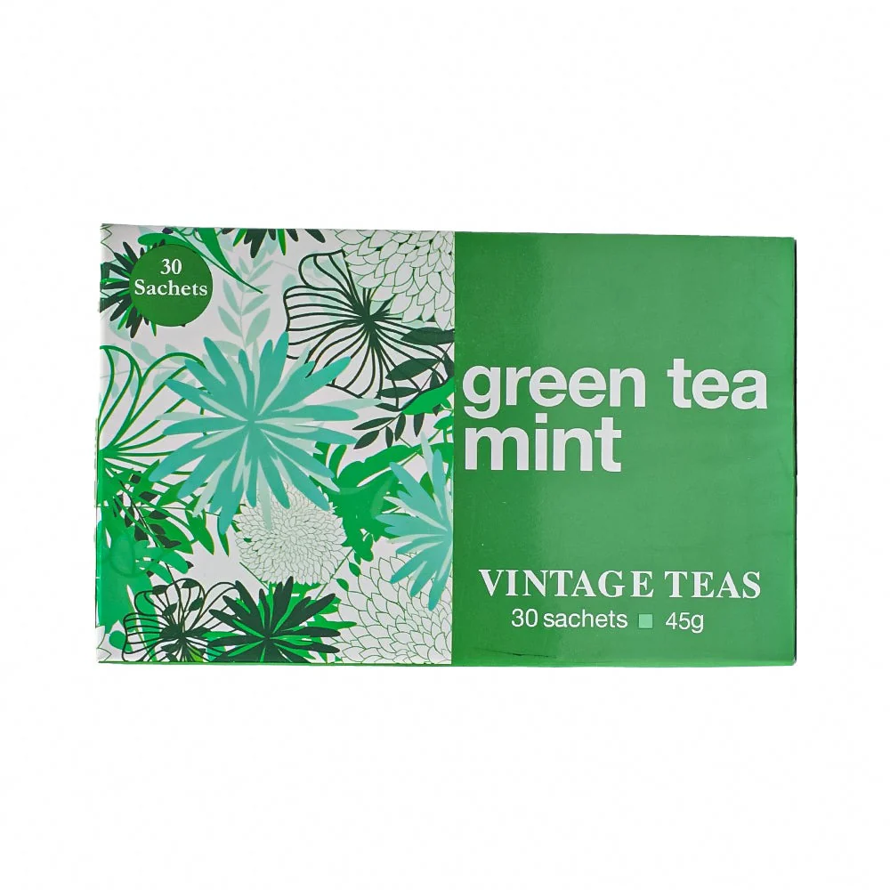 Vintage Tea Selection Green Tea Mint 30's - Image 2