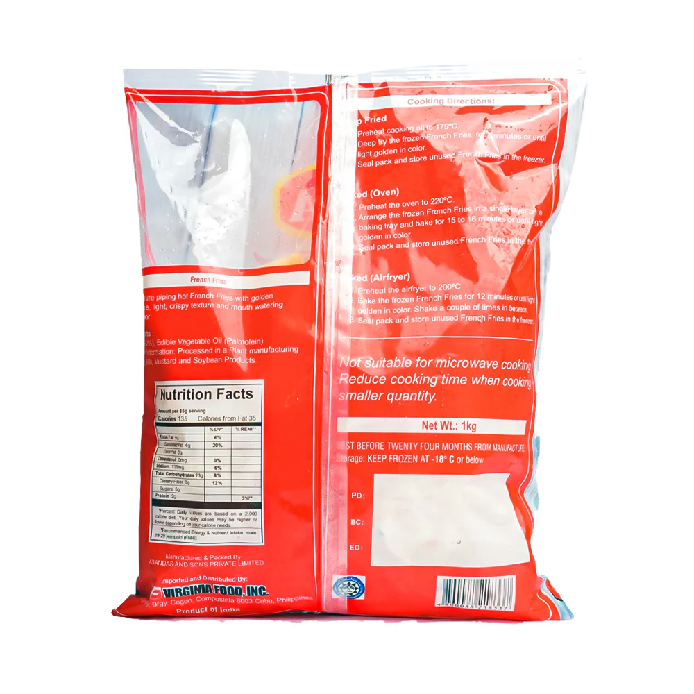 Virginia French Fries 1kg - Image 2