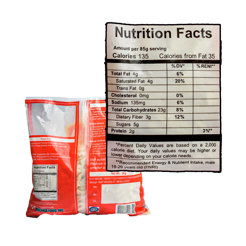 Virginia French Fries 2kg - Image 3