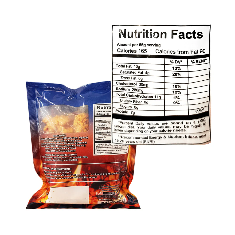 Virginia Krunchy Spicy Chicken Poppers 200g - Image 2