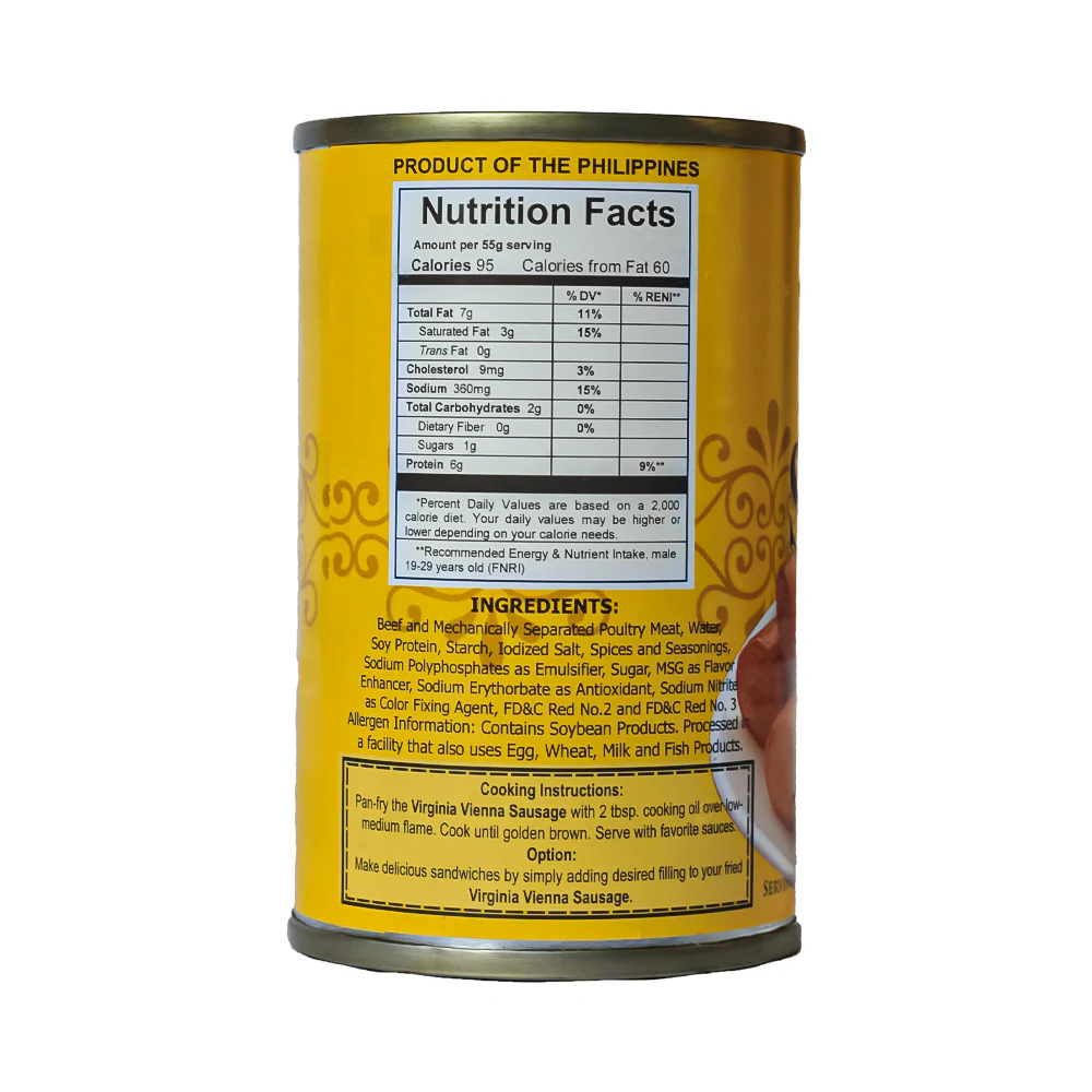 Virginia Vienna Sausage 70g - Image 2