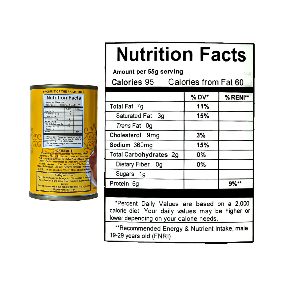 Virginia Vienna Sausage 70g - Image 3