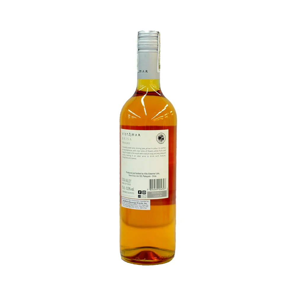 Vistamar Brisa Moscato 750ml - Image 3