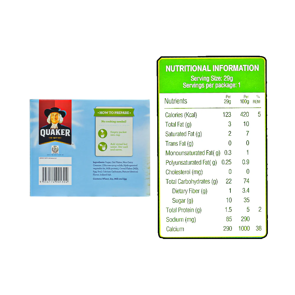 Vita Quaker Cereals Original 29g x 12's - Image 3