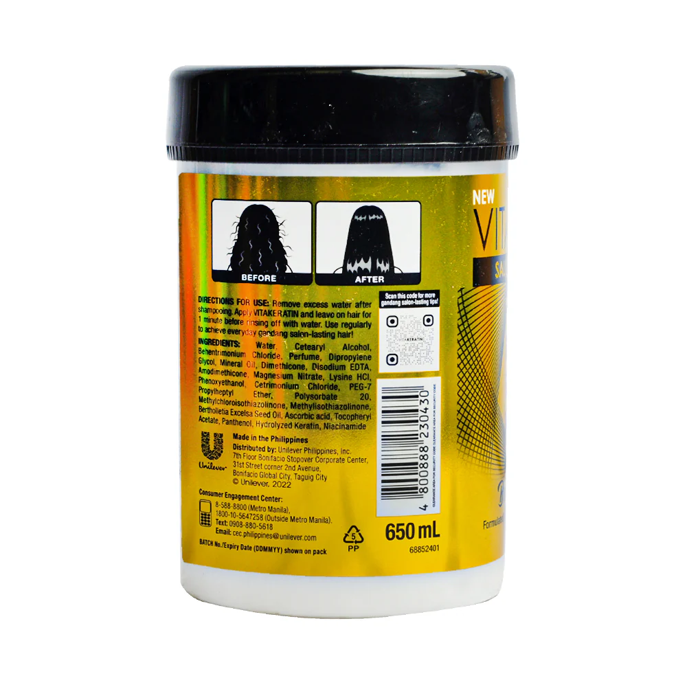 Vitakeratin Treatment Brazillian Straight 650ml - Image 2