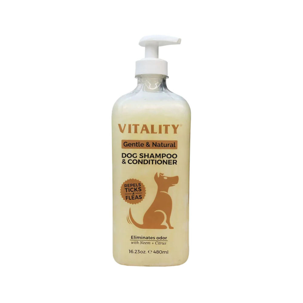 VItality Dog Shampoo And Conditioner 480ml