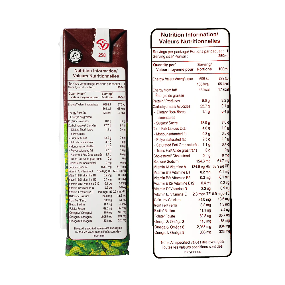 Vitamilk Soya MIlk Double Choco Shake 250ml - Image 3