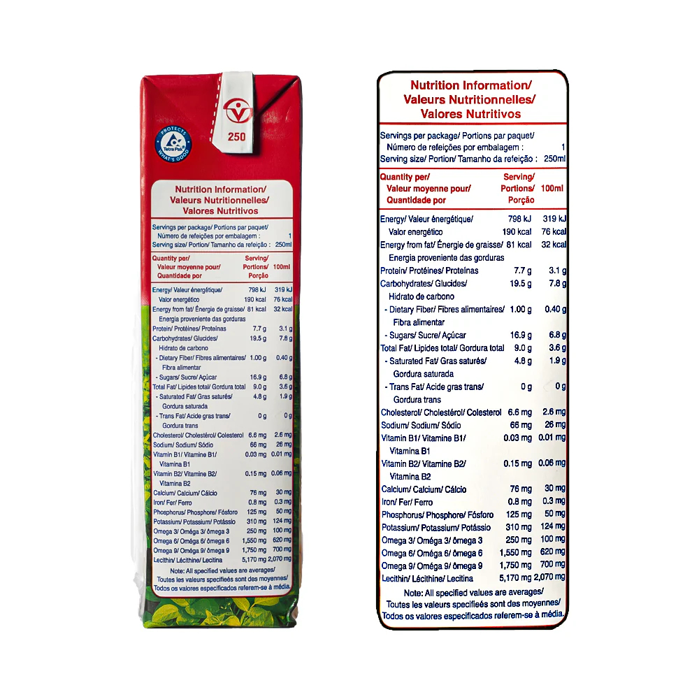 Vitamilk Soya Milk Original Champ 250ml - Image 3
