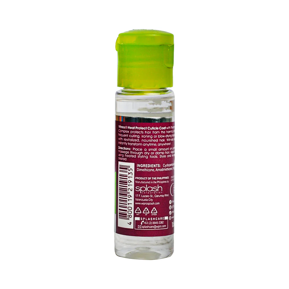 Vitress Hair Cuticle Coat Heat Protect 15ml - Image 2