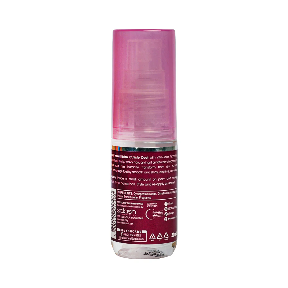 Vitress Hair Cuticle Coat Instant Relax 30ml - Image 2