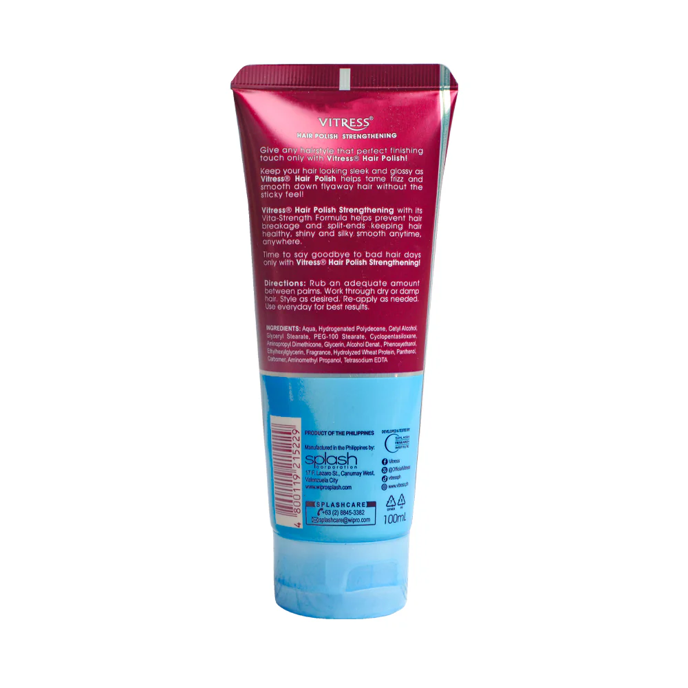 Vitress Hair Polish Strengthening 100ml - Image 2