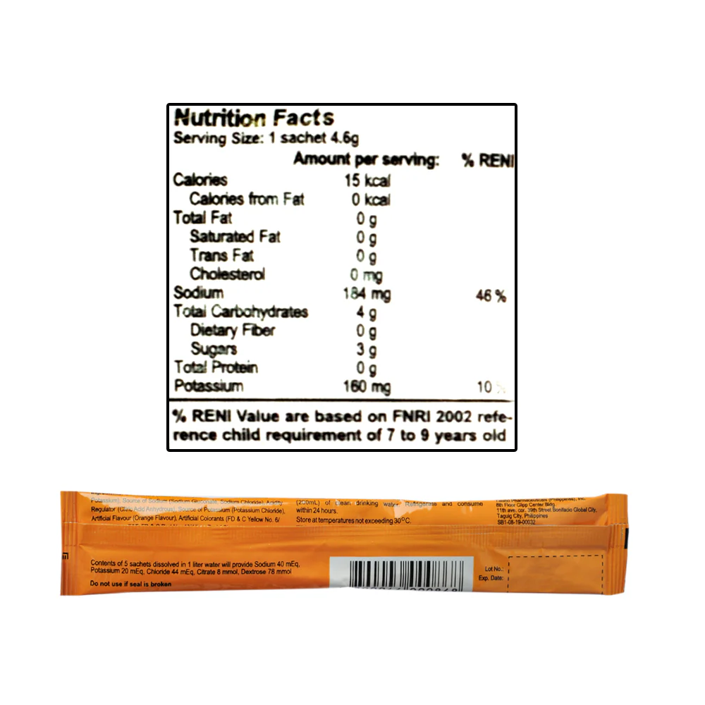 Vivalyte Orange Sachet - Image 2