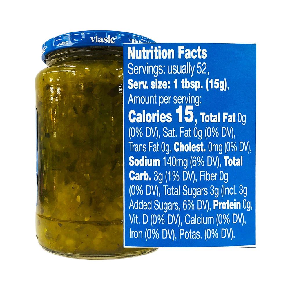 Vlasic Sweet Relish 710ml (24oz) - Image 2
