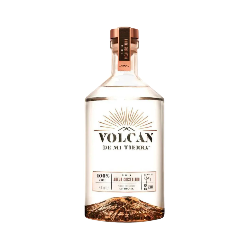 Volcan De Mi Tierra Añejo Cristalino Tequila 700ml - Image 2