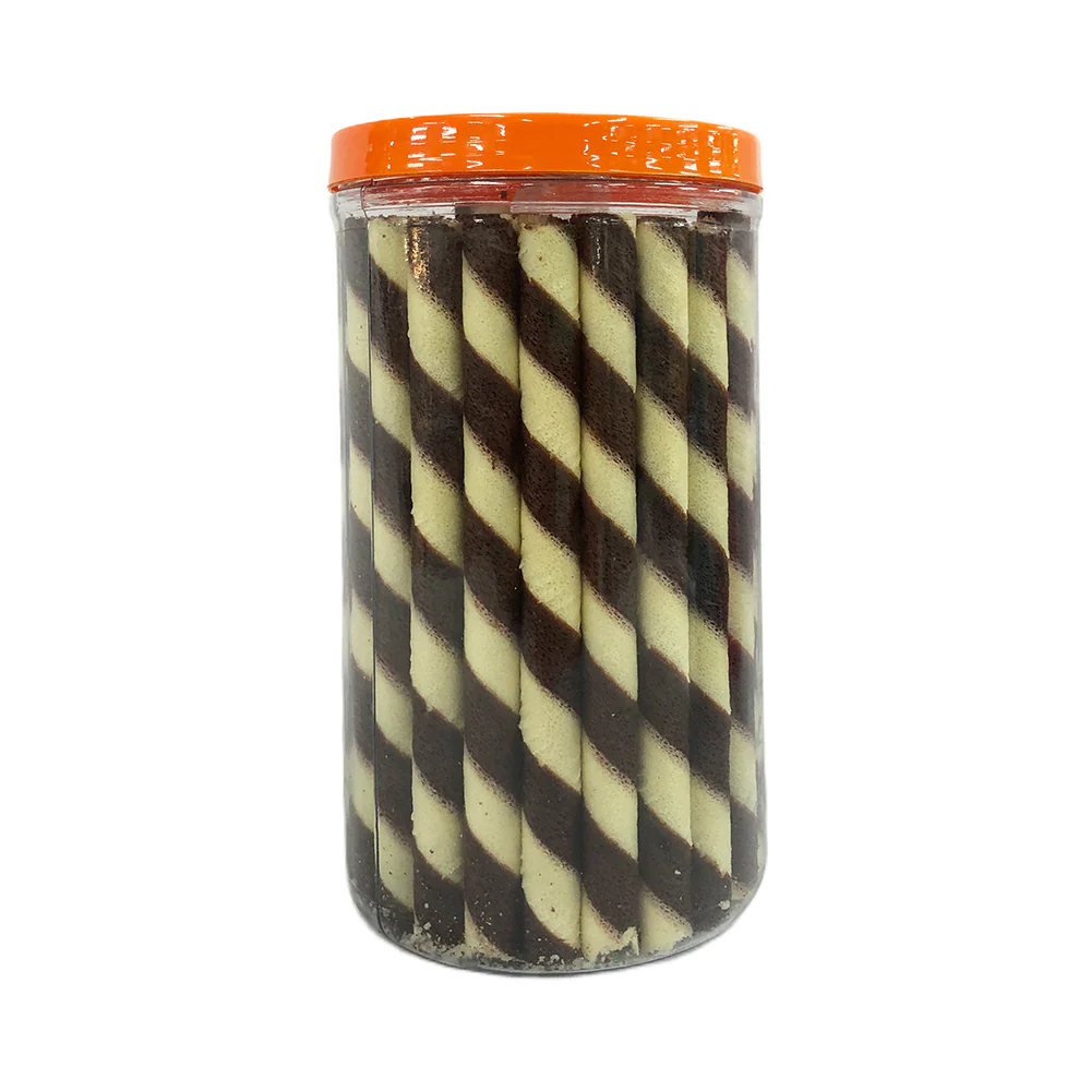 W.L. First Love Barquillos Wafer Stick Choco 365g - Image 2